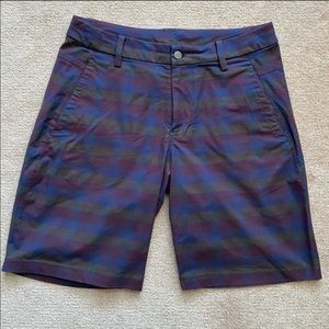 Lululemon Men’s Plaid Shorts